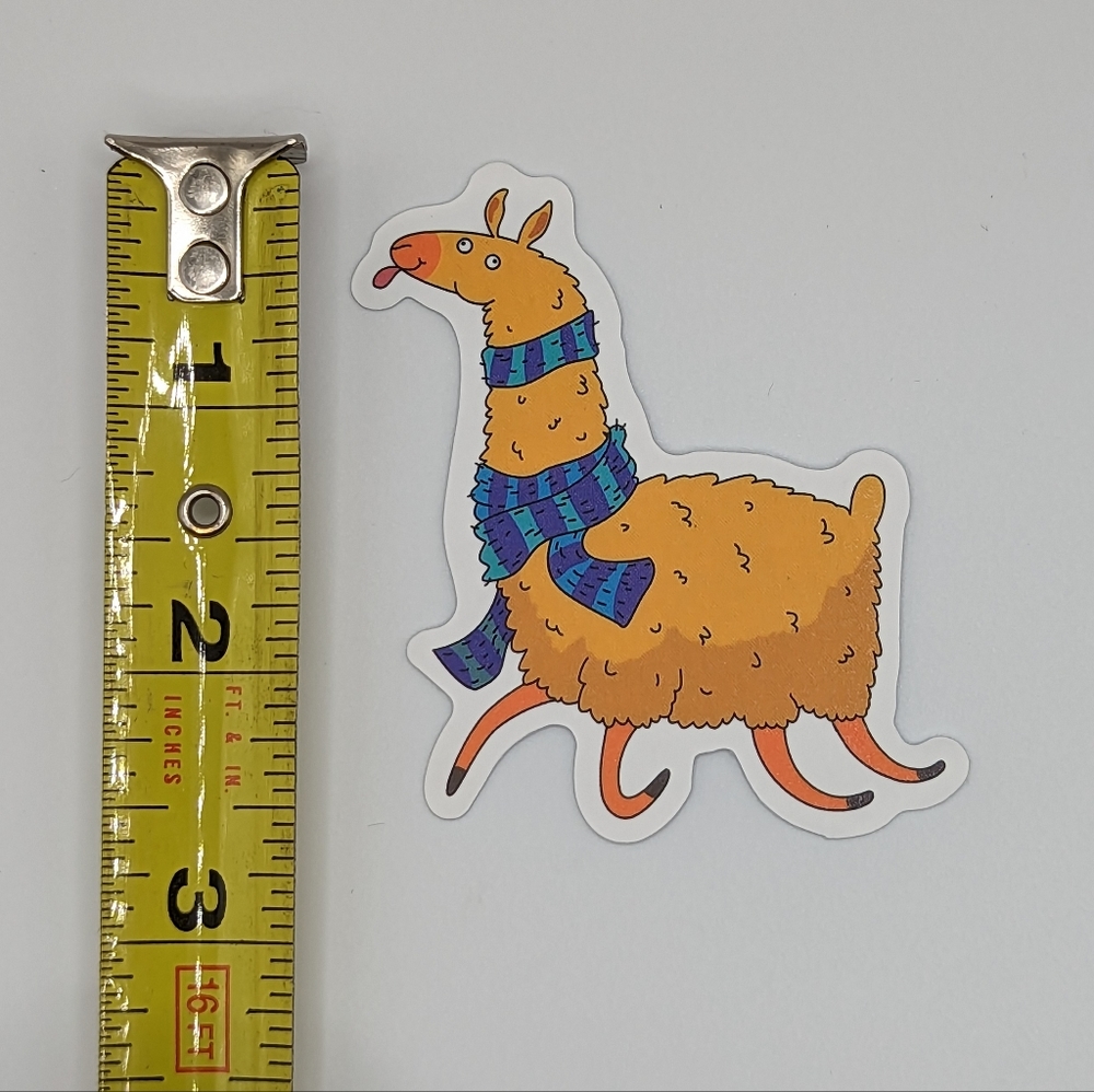 Llama Sticker - Picture 2 of 2